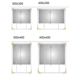 QEEQ.IT - Pergola Bianca Retrattile Addossata