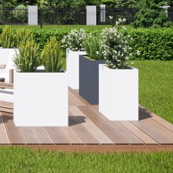 NOVIA Fioriere in Acciaio 40x44x80H