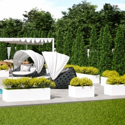 Novia Planters 80x44x40H
