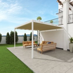 QEEQ.IT - Pergola Bianca Retrattile