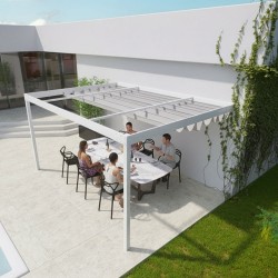 QEEQ.IT - Pergola Beatrice Retráctil a Pared
