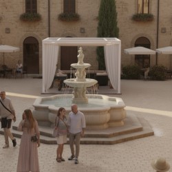 QEEQ.IT - Pergola Bianca Retráctil